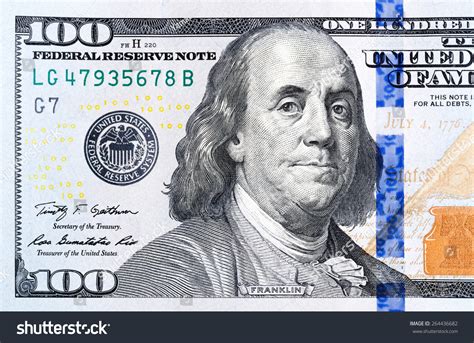 new 100 dollar bill.